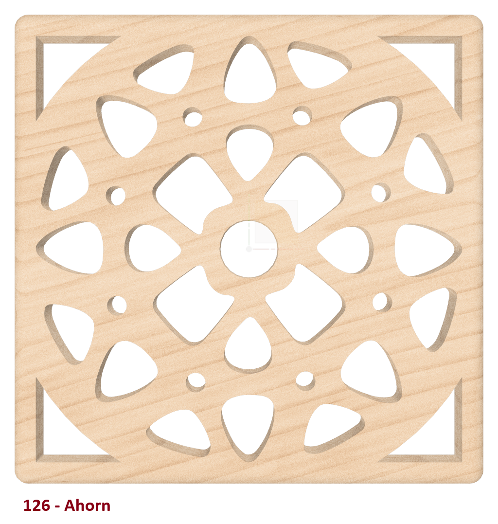 Firkantede Bordskånere