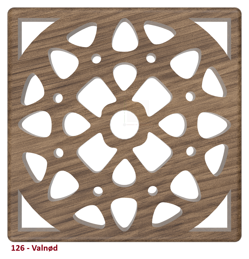 Firkantede Bordskånere